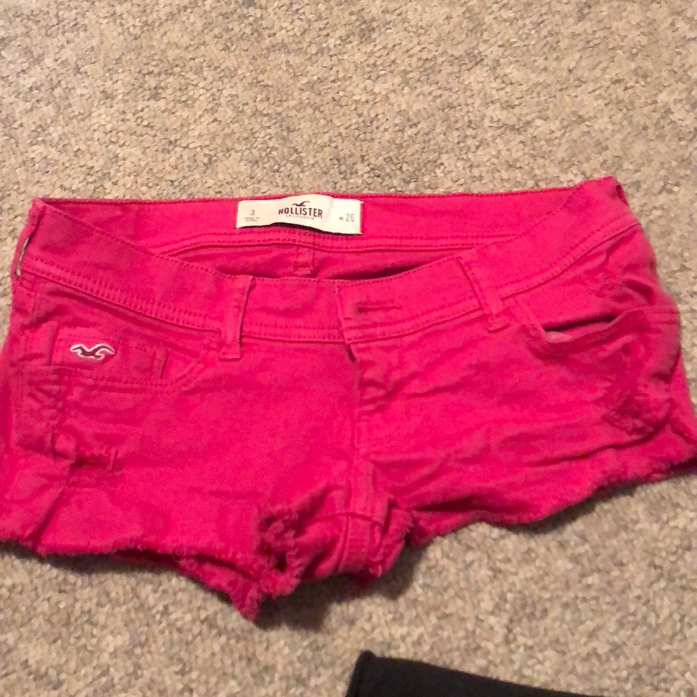 Pink hollister shorts pink